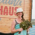 picture of Sarah Higgins owner of Seaside Sauna Haus
