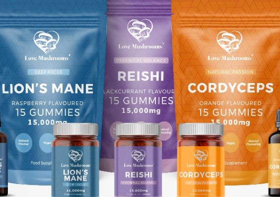 picture of Love Mushrooms product range